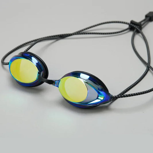 Electroplated Swim Goggles – Bright Color & Anti-Fog for Adults