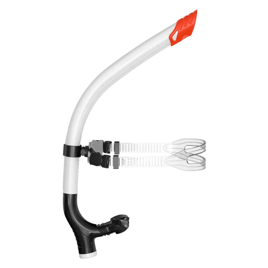 Titan Center-Mount Lap Swim Snorkel - TitanWhite