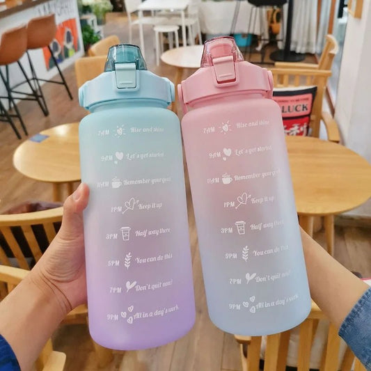 Titan Large-Capacity Hydration Bottle — 2L - TitanBlue2000ml
