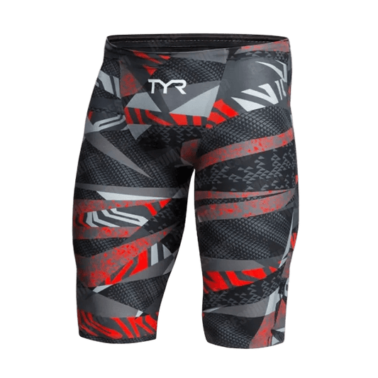 TYR Pro Training Men's Jammer - TitanRed GeoXS
