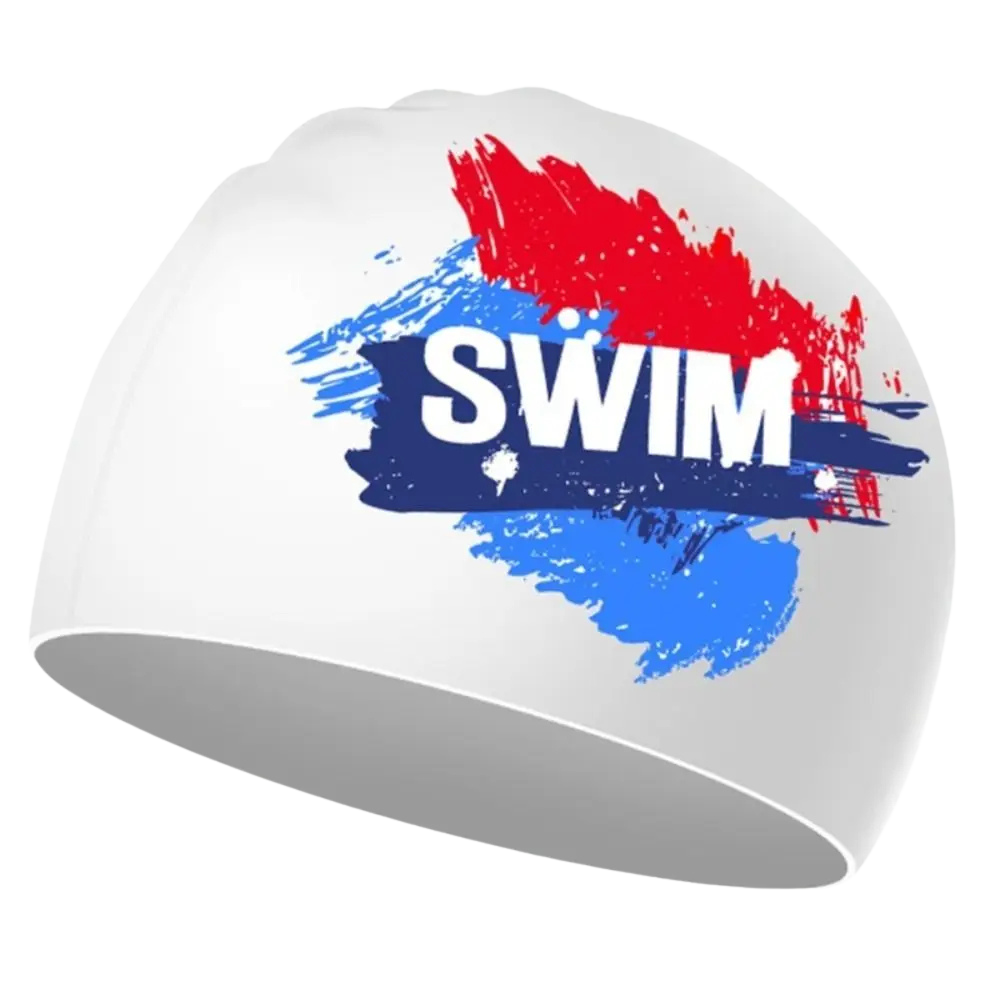 Titan Elite Swim Cap — Lightweight Waterproof Silicone Cap