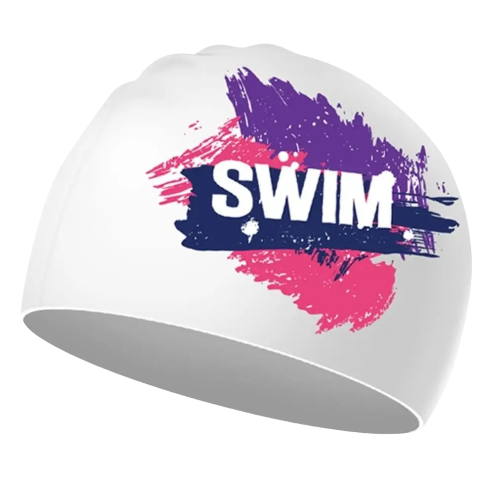 Titan Elite Swim Cap — Lightweight Waterproof Silicone Cap