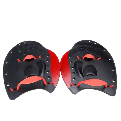 Titan Pro Swimming Hand Paddles — Adjustable Silicone Straps