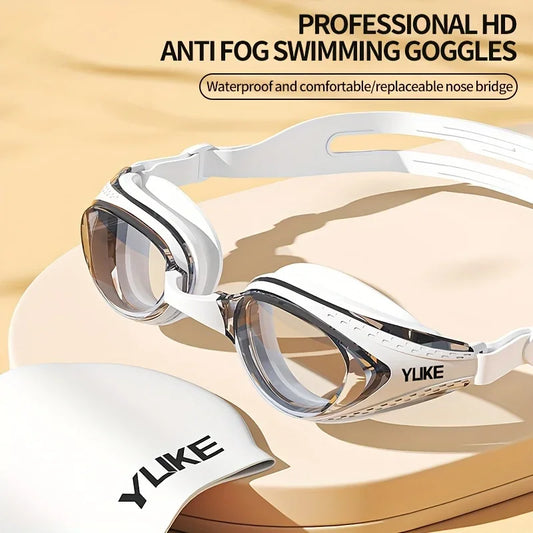 HD Swim Goggles – Anti-Fog & UV Protection for Men & Women