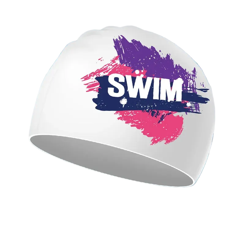 Titan Elite Swim Cap — Lightweight Waterproof Silicone Cap