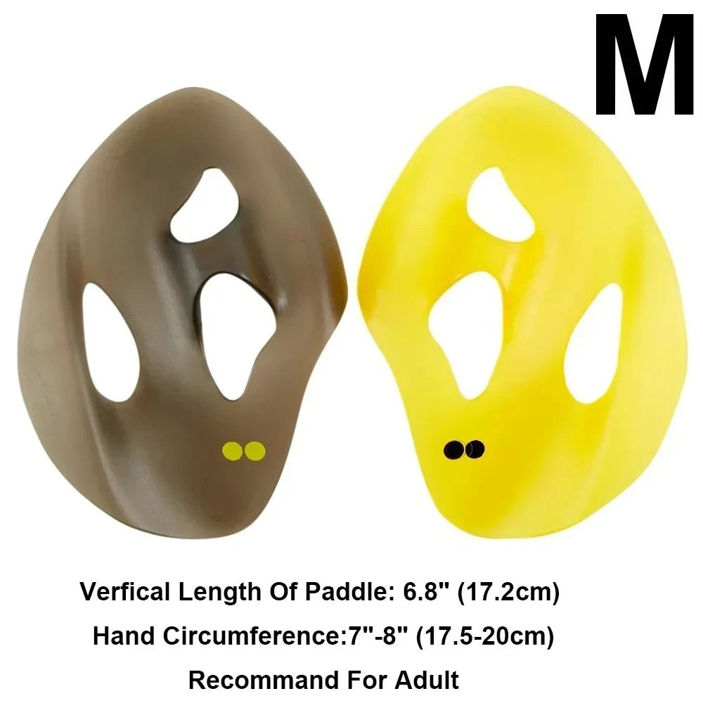 Swimming Paddles Swimming Ergonomic Paddles Professional Strokes Practice Correction Swim Training Paddle