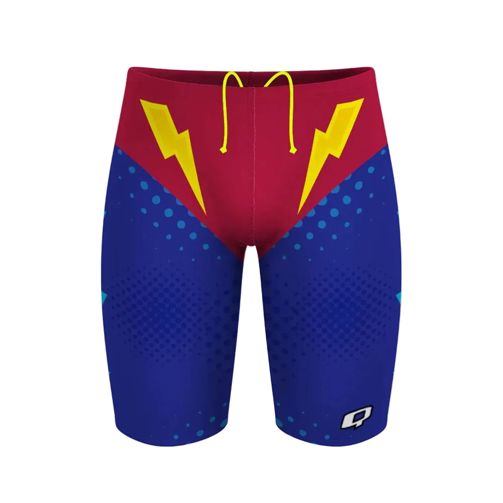 Men's Performance Training Jammer — Quick Dry Chlorine Resistant