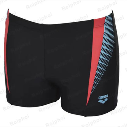 Summer Quick-dry Swimming Trunks Shorts Men Swimsuit Beach Pants Print Bathing Suit Plus Size 2023