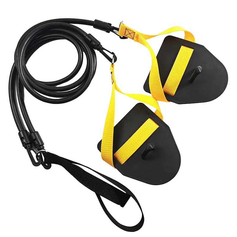 Titan Swim Resistance Band Set with Hand Paddles