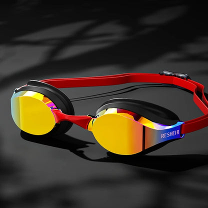 Titan Pro Racing Swim Goggles — Anti-Fog HD Wide Angle