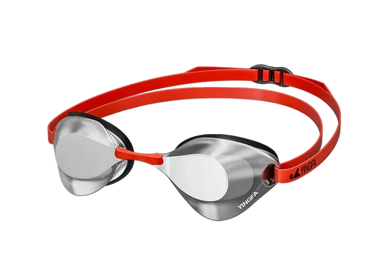 Yingfa Elite Racing Mirrored Goggles — Low-Profile Anti-Fog Hydrodynamic Competition Eyewear