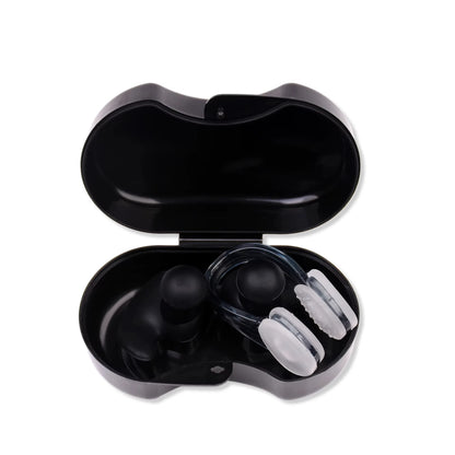 Waterproof Silicone Nose Clip And Ear Plug Set - Suitable For Swimming, Diving, And Fitness, A Must-Have For Water Activities.
