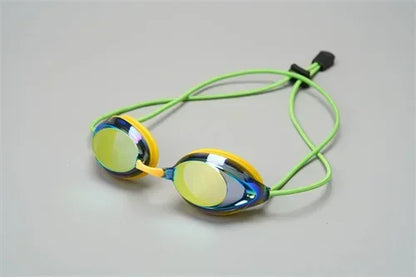Electroplated Swim Goggles – Bright Color & Anti-Fog for Adults