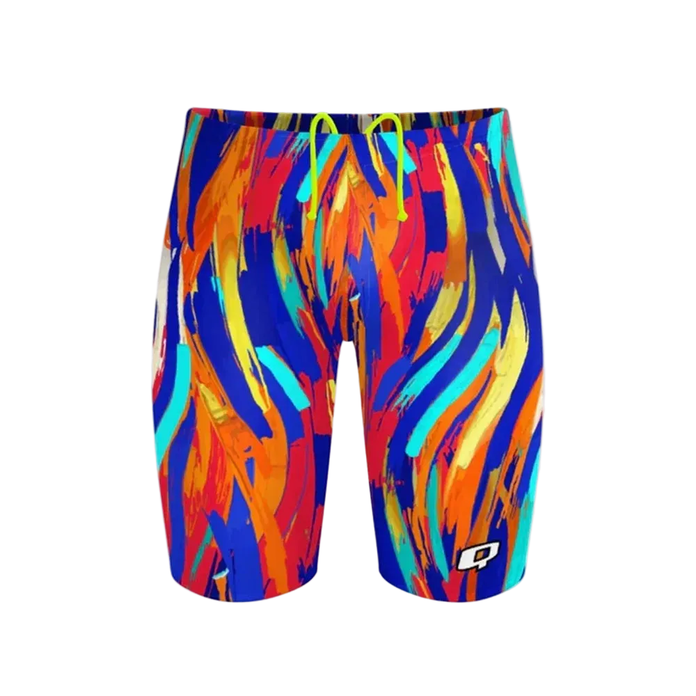 Men's Performance Training Jammer — Quick Dry Chlorine Resistant