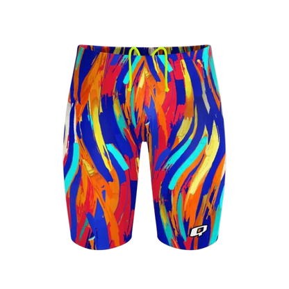 Men's Performance Training Jammer — Quick Dry Chlorine Resistant