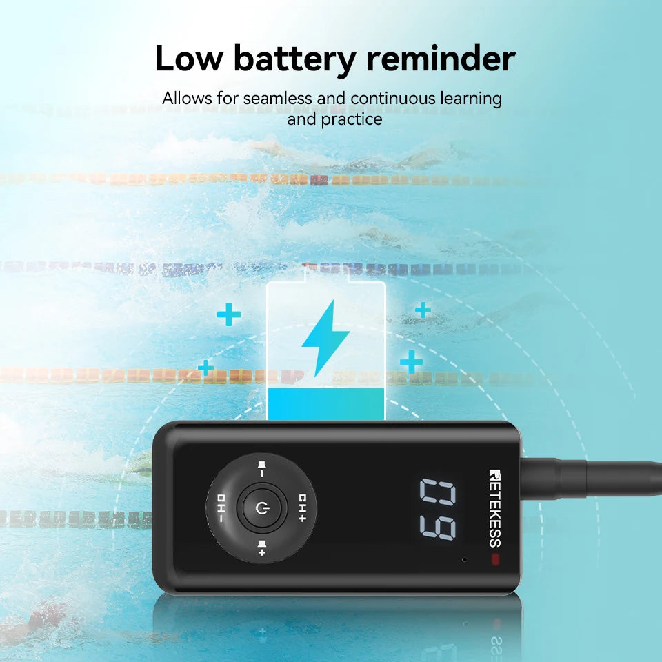 Retekess TT120 Swim Coach Microphone Transmitter
