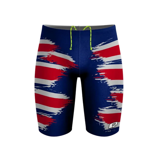 Men's Performance Training Jammer — Quick Dry Chlorine Resistant
