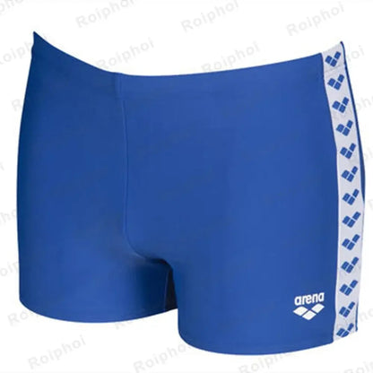 Summer Quick-dry Swimming Trunks Shorts Men Swimsuit Beach Pants Print Bathing Suit Plus Size 2023