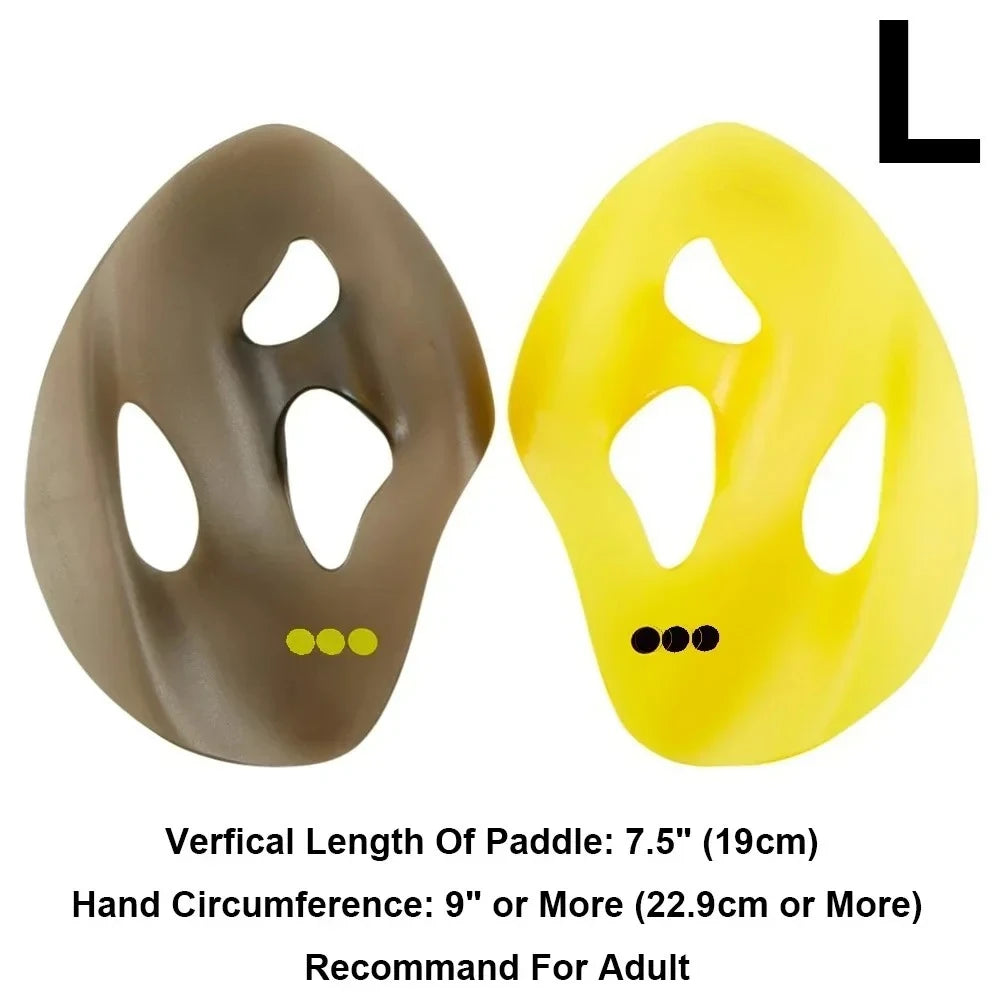 Swimming Paddles Swimming Ergonomic Paddles Professional Strokes Practice Correction Swim Training Paddle