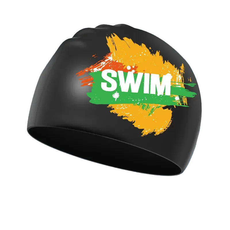 Titan Elite Swim Cap — Lightweight Waterproof Silicone Cap