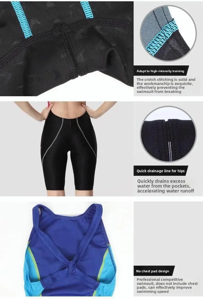 Yingfa SharkSkin Elite One-Piece — Biomimetic High-Compression Racing Swimsuit