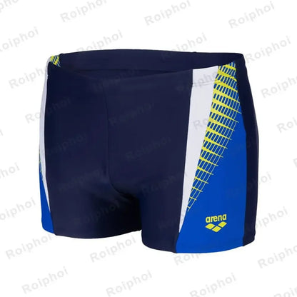 Summer Quick-dry Swimming Trunks Shorts Men Swimsuit Beach Pants Print Bathing Suit Plus Size 2023