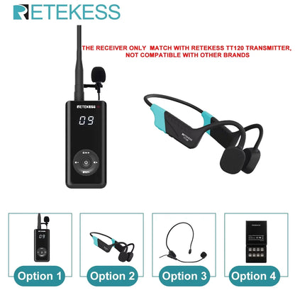 Retekess TT120 Swim Coach Microphone Transmitter