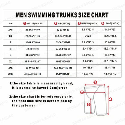 Summer Quick-dry Swimming Trunks Shorts Men Swimsuit Beach Pants Print Bathing Suit Plus Size 2023