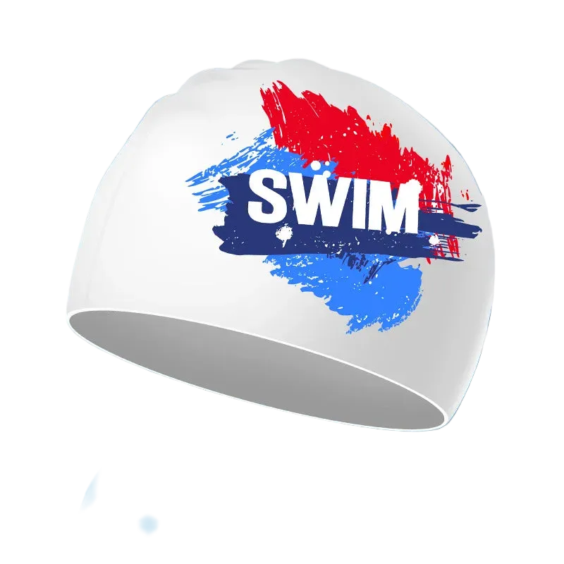 Titan Elite Swim Cap — Lightweight Waterproof Silicone Cap