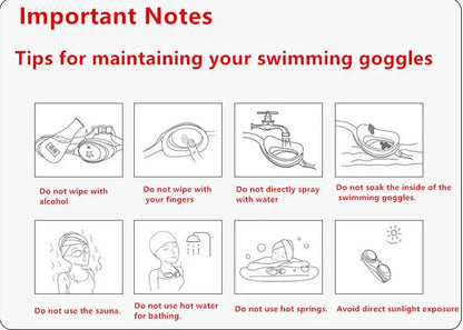 Titan HydraShield Protective Swim Goggles — Anti-Fog UV Protection