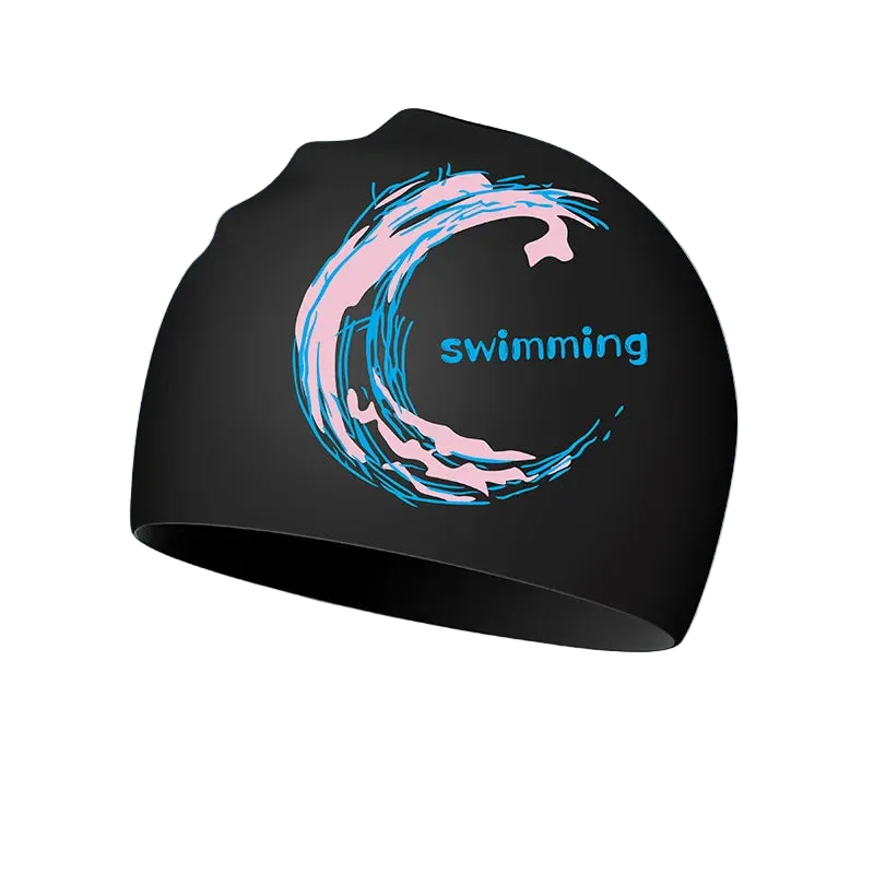 Titan Elite Swim Cap — Lightweight Waterproof Silicone Cap