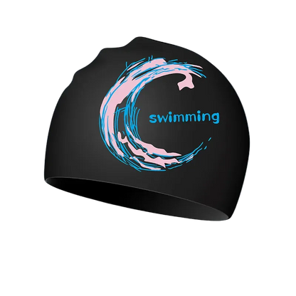 Titan Elite Swim Cap — Lightweight Waterproof Silicone Cap