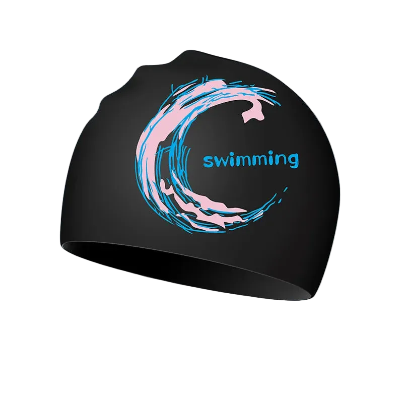 Titan Elite Swim Cap — Lightweight Waterproof Silicone Cap
