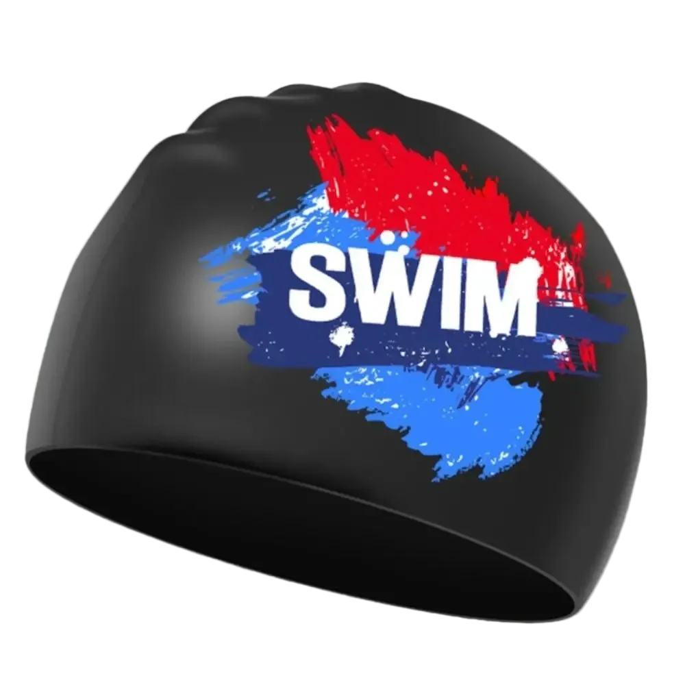 Titan Elite Swim Cap — Lightweight Waterproof Silicone Cap