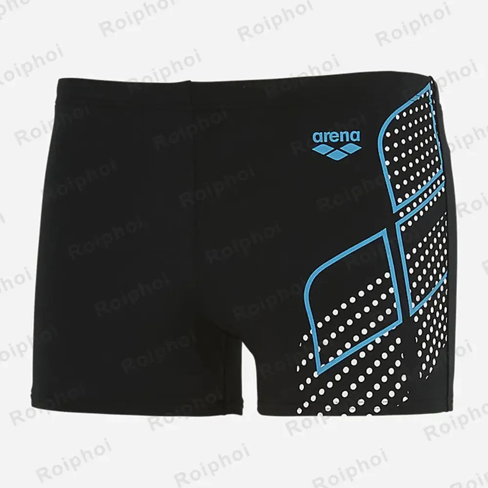 Summer Quick-dry Swimming Trunks Shorts Men Swimsuit Beach Pants Print Bathing Suit Plus Size 2023