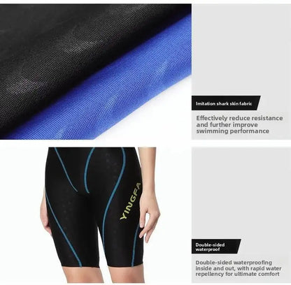 Yingfa SharkSkin Elite One-Piece — Biomimetic High-Compression Racing Swimsuit
