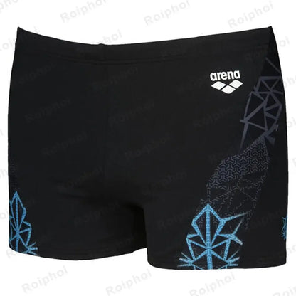 Summer Quick-dry Swimming Trunks Shorts Men Swimsuit Beach Pants Print Bathing Suit Plus Size 2023