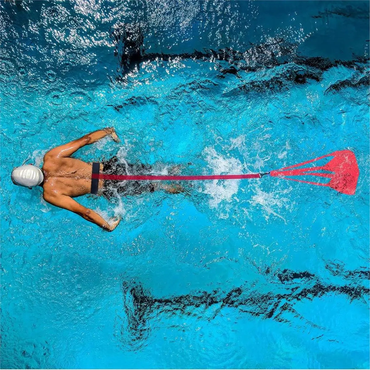 Titan Resistance Training Set — Belt & Swim Parachute