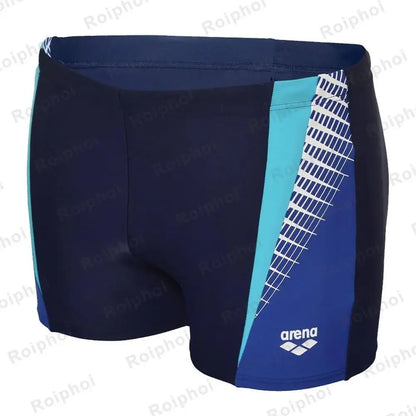 Summer Quick-dry Swimming Trunks Shorts Men Swimsuit Beach Pants Print Bathing Suit Plus Size 2023