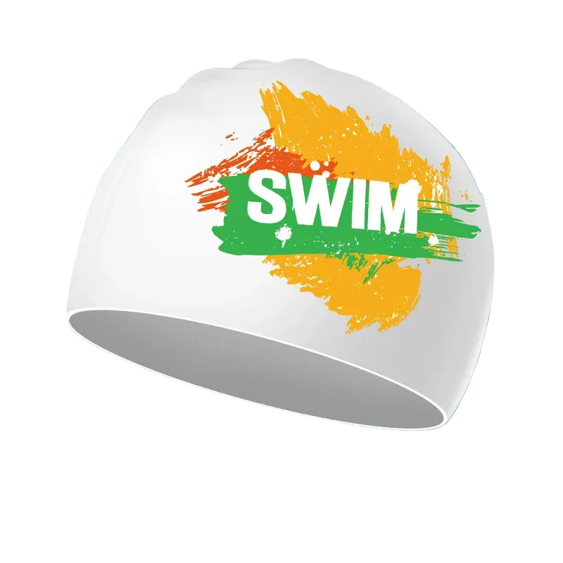Titan Elite Swim Cap — Lightweight Waterproof Silicone Cap