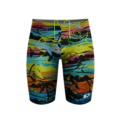 Men's Performance Training Jammer — Quick Dry Chlorine Resistant