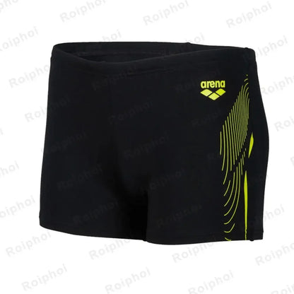 Summer Quick-dry Swimming Trunks Shorts Men Swimsuit Beach Pants Print Bathing Suit Plus Size 2023