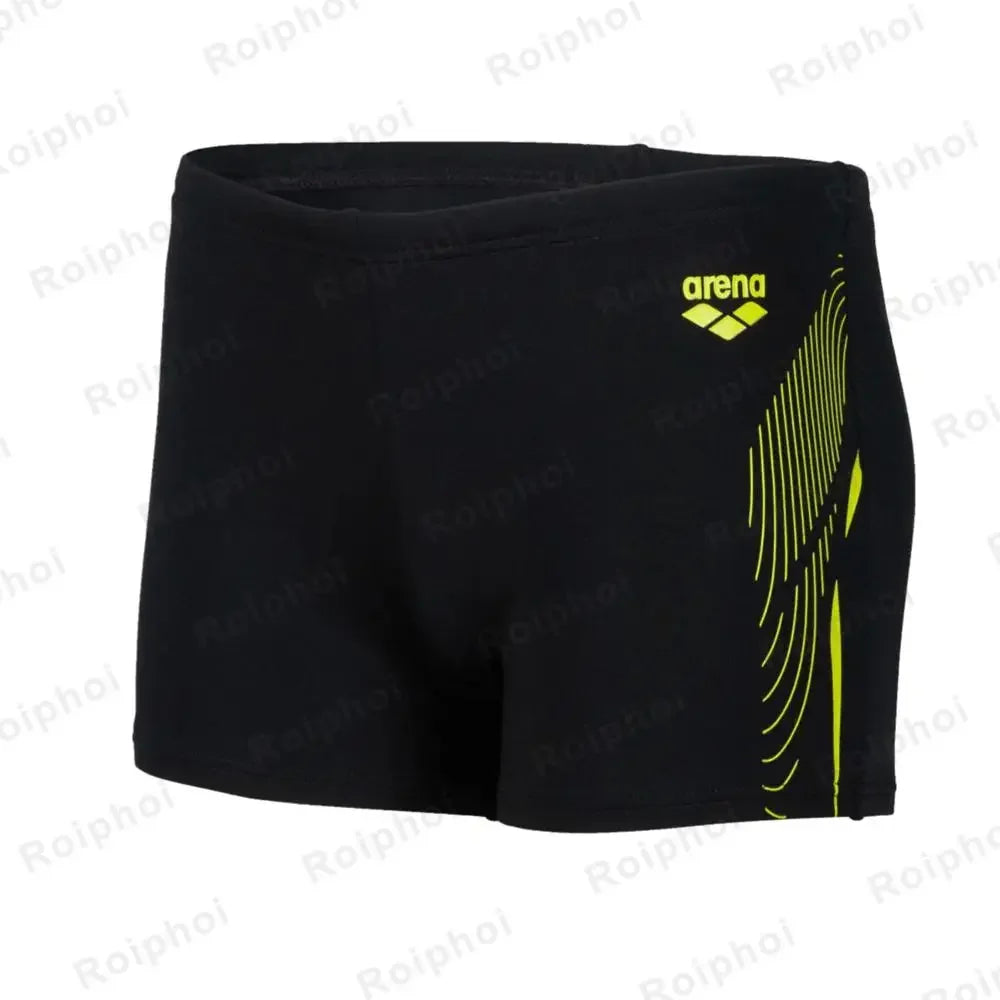 Summer Quick-dry Swimming Trunks Shorts Men Swimsuit Beach Pants Print Bathing Suit Plus Size 2023