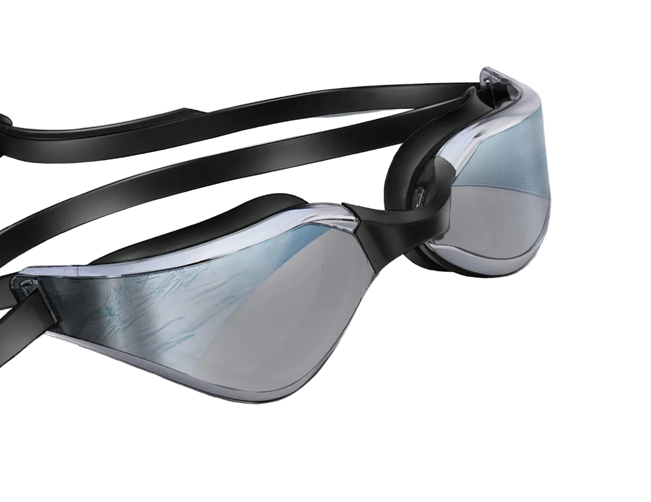 BotPov HydroScan HD Open-Water Swim Goggles — Anti-Fog UV400 Professional Eyewear