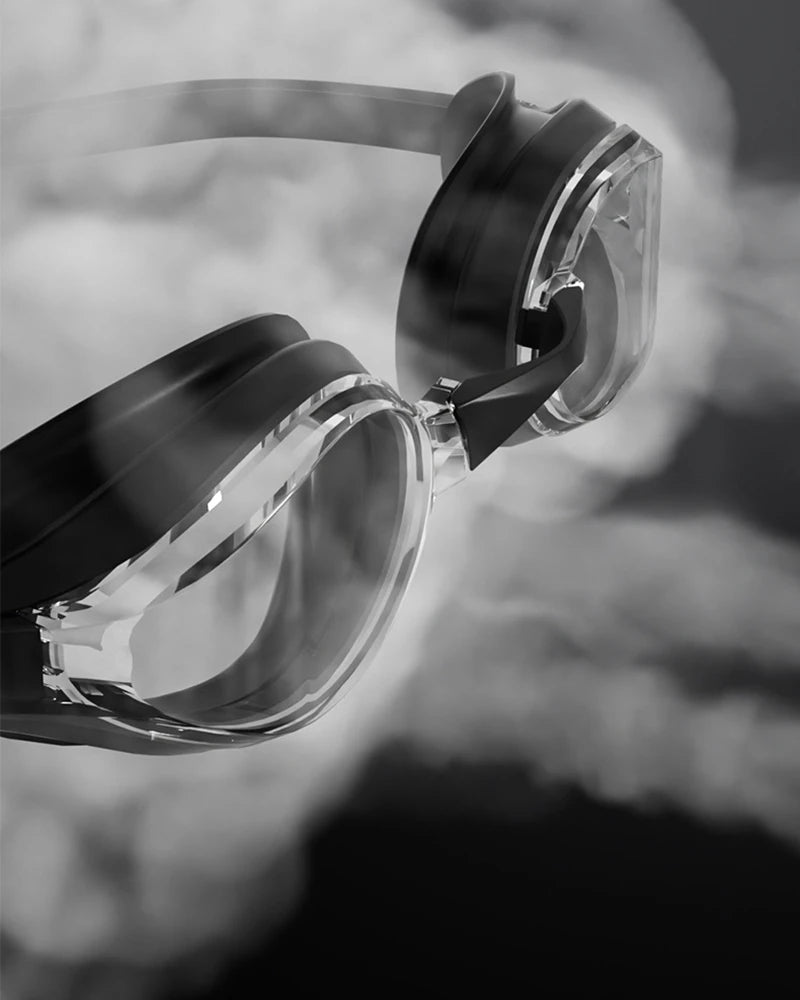 Titan Pro Racing Swim Goggles — Anti-Fog HD Wide Angle