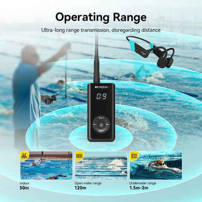 Retekess TT120 Swim Coach Microphone Transmitter