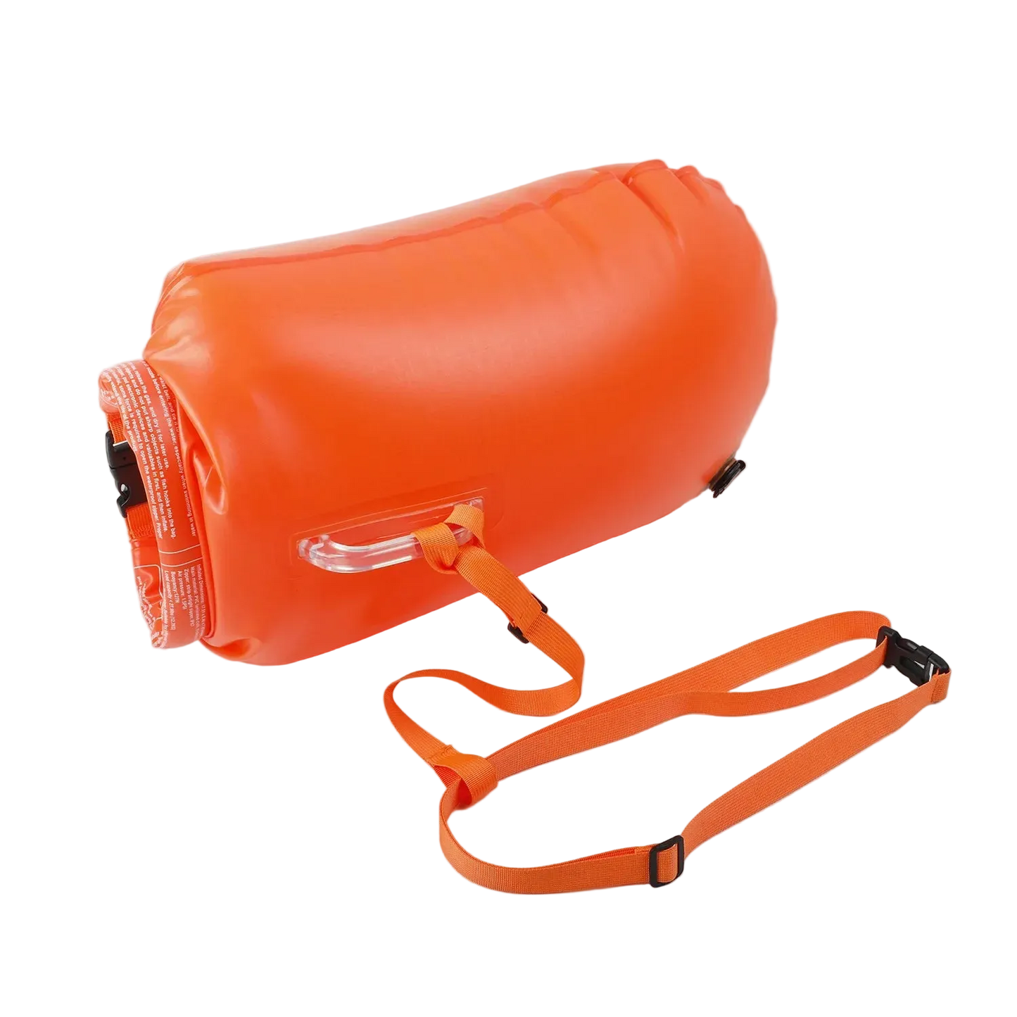 Open Water Safety Buoy — Dry Bag & Waist Belt
