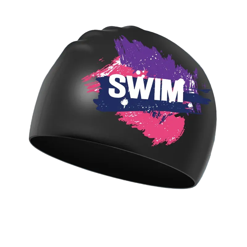 Titan Elite Swim Cap — Lightweight Waterproof Silicone Cap