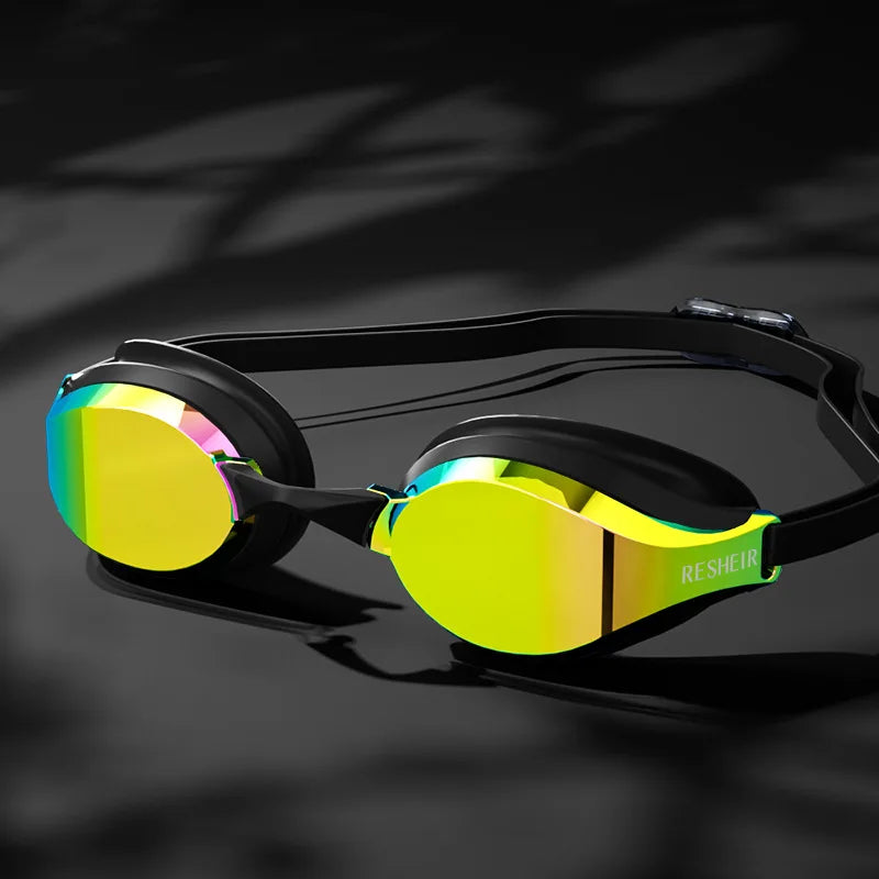 Titan Pro Racing Swim Goggles — Anti-Fog HD Wide Angle
