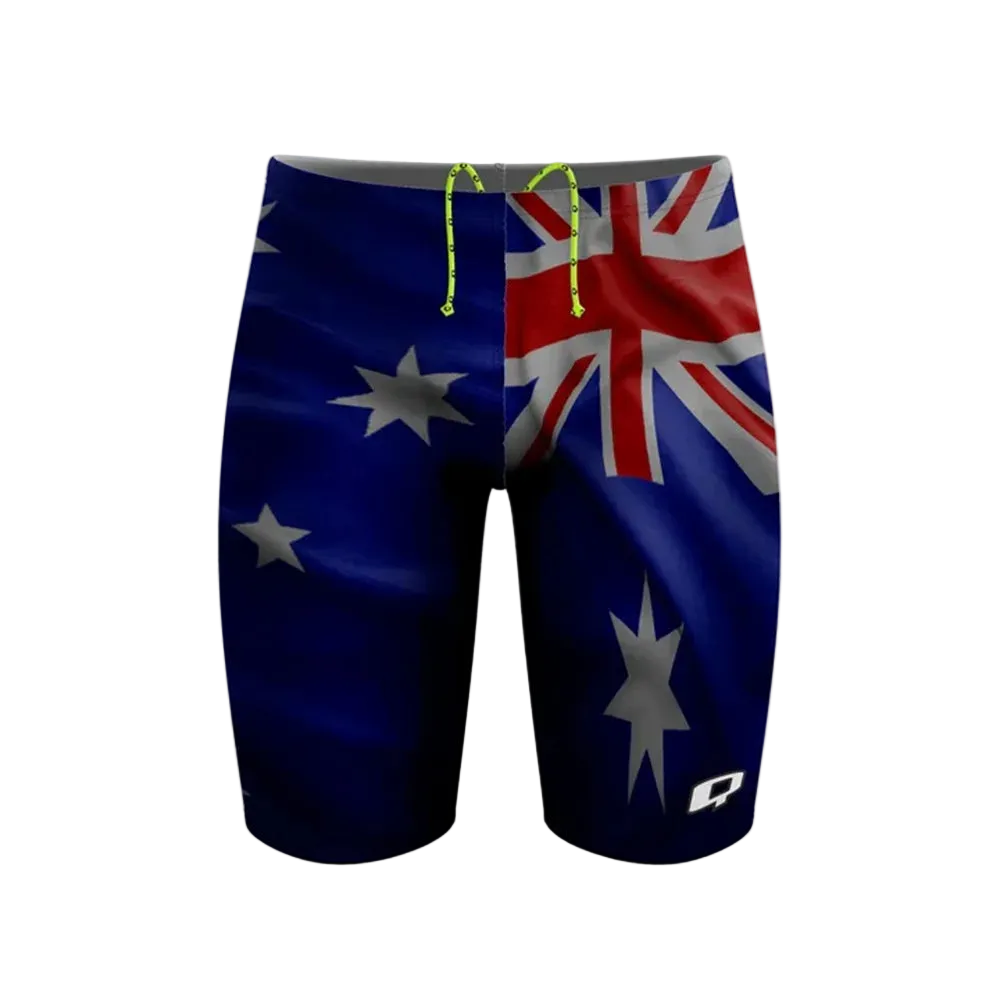 Men's Performance Training Jammer — Quick Dry Chlorine Resistant